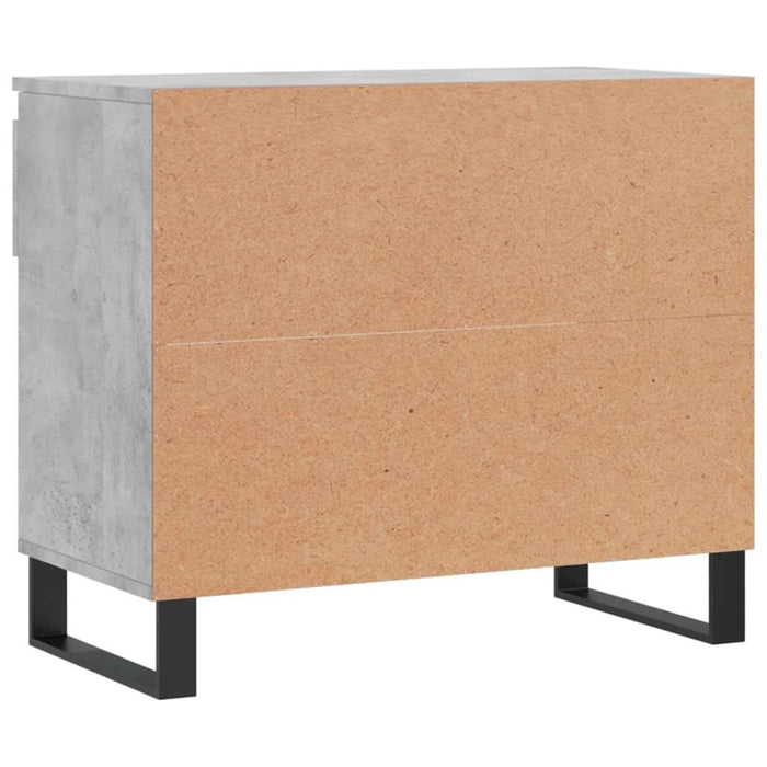 Pantofar, gri beton, 70x36x60 cm, lemn prelucrat - WALTI WALTI