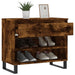 Pantofar, stejar fumuriu, 70x36x60 cm, lemn prelucrat - WALTI WALTI