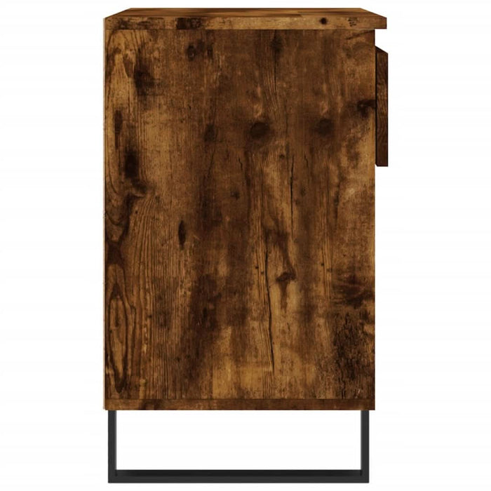 Pantofar, stejar fumuriu, 70x36x60 cm, lemn prelucrat - WALTI WALTI