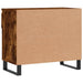 Pantofar, stejar fumuriu, 70x36x60 cm, lemn prelucrat - WALTI WALTI