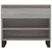 Pantofar, gri sonoma, 70x36x60 cm, lemn prelucrat - WALTI WALTI