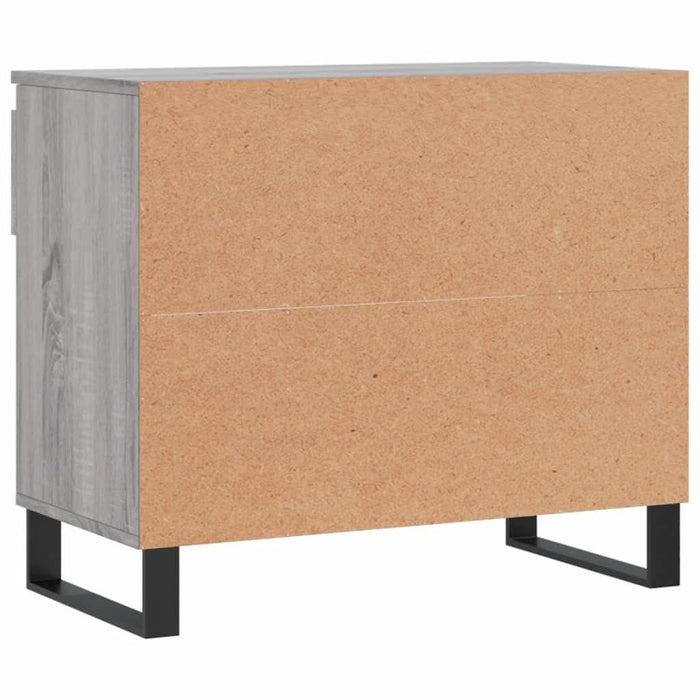 Pantofar, gri sonoma, 70x36x60 cm, lemn prelucrat - WALTI WALTI