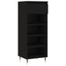 Pantofar, negru, 40x36x105 cm, lemn compozit - WALTI WALTI