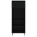 Pantofar, negru, 40x36x105 cm, lemn compozit - WALTI WALTI