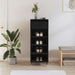 Pantofar, negru, 40x36x105 cm, lemn compozit - WALTI WALTI