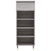 Pantofar, gri sonoma, 40x36x105 cm, lemn prelucrat - WALTI WALTI