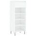 Pantofar, alb extralucios, 40x36x105 cm, lemn compozit - WALTI WALTI