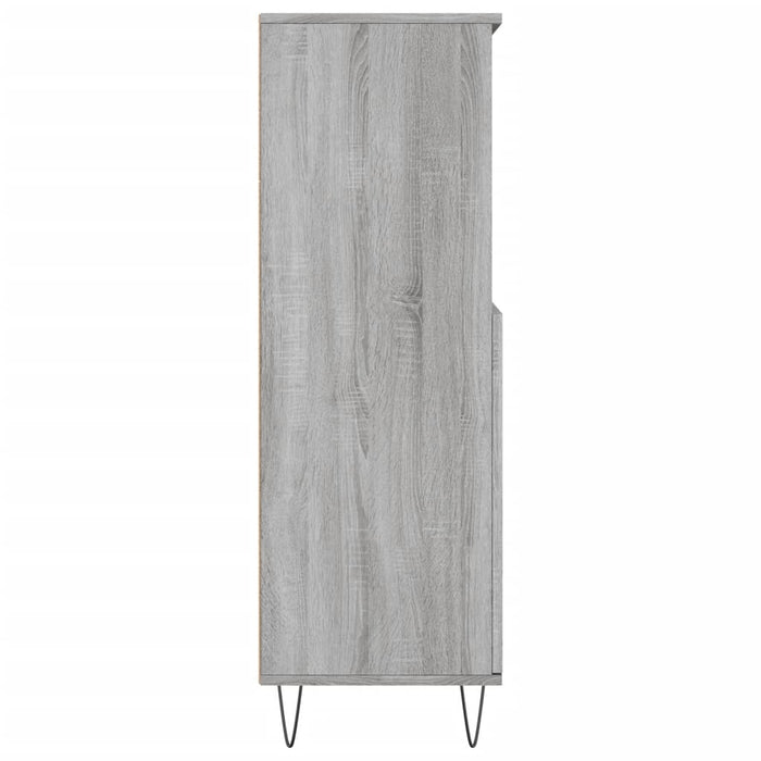 Dulap înalt, gri sonoma, 60x36x110 cm, lemn prelucrat - WALTI WALTI