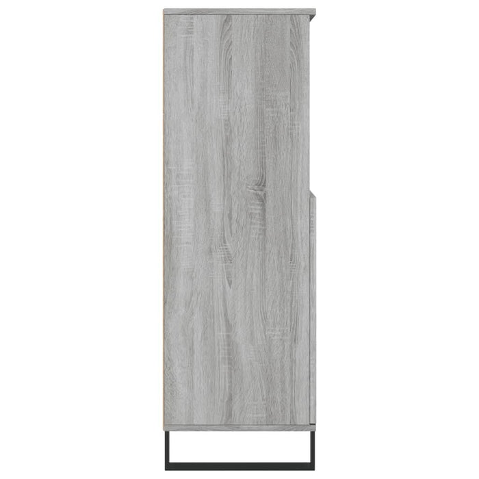 Dulap înalt, gri sonoma, 60x36x110 cm, lemn prelucrat - WALTI WALTI