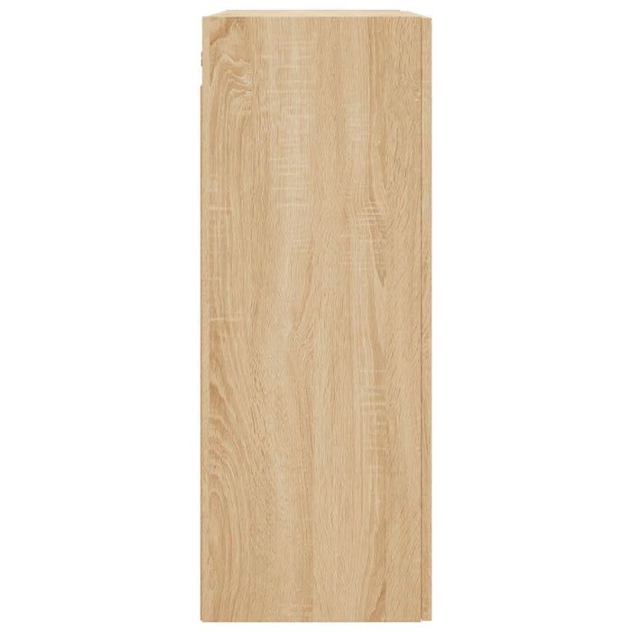 Dulap TV pe perete stejar sonoma, 69,5x34x90 cm, lemn prelucrat - WALTI WALTI