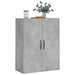 Dulap pe perete, gri beton, 69,5x34x90 cm, lemn prelucrat - WALTI WALTI