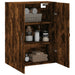 Dulap pe perete, stejar afumat, 69,5x34x90 cm, lemn prelucrat - WALTI WALTI
