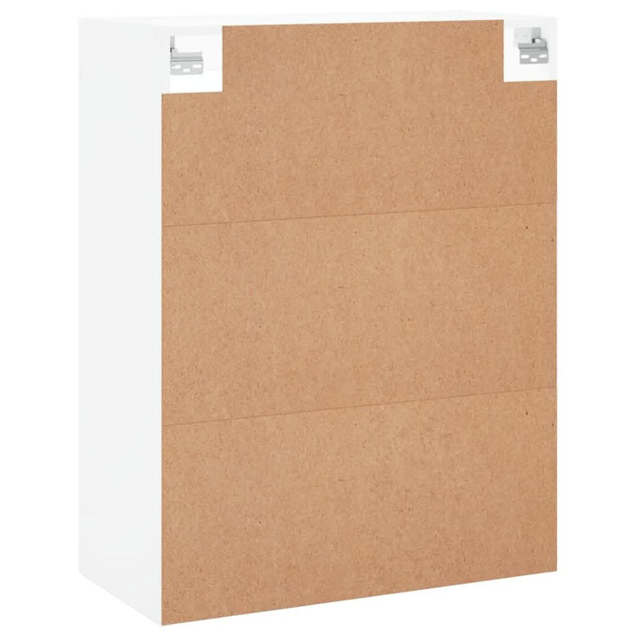 Dulap montat pe perete, alb, 69,5x34x90 cm, lemn prelucrat - WALTI WALTI