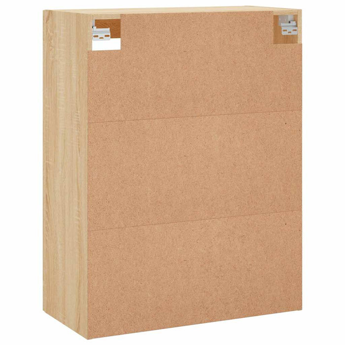Dulap TV pe perete stejar sonoma, 69,5x34x90 cm, lemn prelucrat - WALTI WALTI
