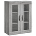 Dulap pe perete, sonoma gri, 69,5x34x90 cm, lemn prelucrat - WALTI WALTI