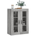 Dulap pe perete, sonoma gri, 69,5x34x90 cm, lemn prelucrat - WALTI WALTI