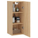 Dulap de perete, stejar sonoma, 34,5x34x90 cm, lemn prelucrat - WALTI WALTI