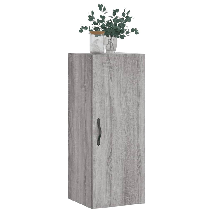 Dulap de perete, gri sonoma, 34,5x34x90 cm, lemn prelucrat WALTI