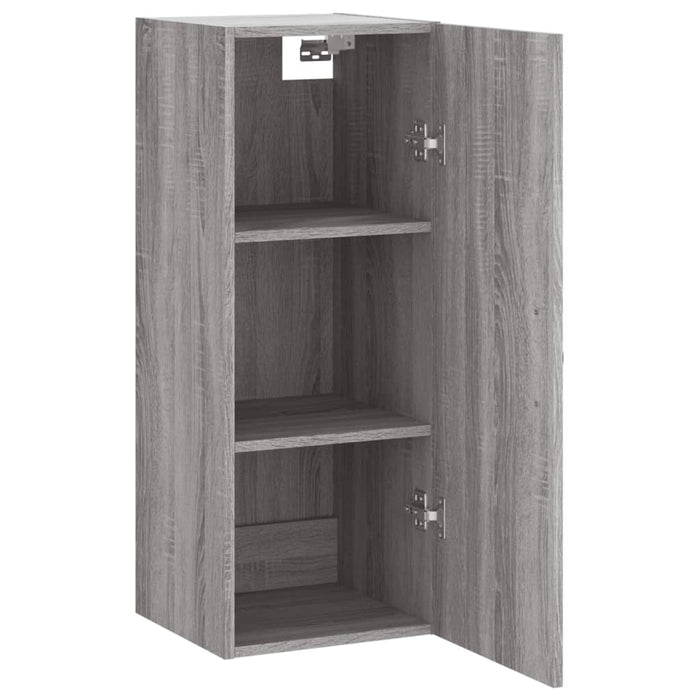 Dulap de perete, gri sonoma, 34,5x34x90 cm, lemn prelucrat WALTI