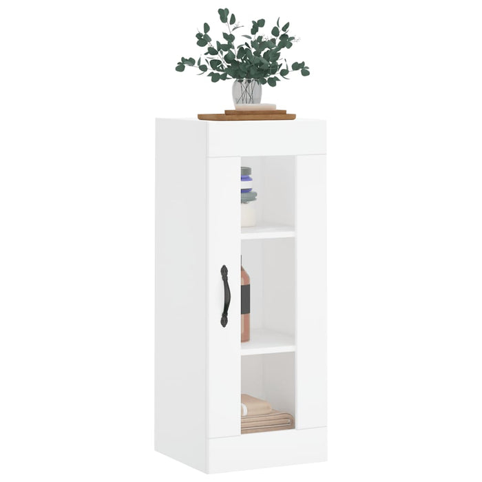 Dulap montat pe perete, alb, 34,5x34x90 cm WALTI