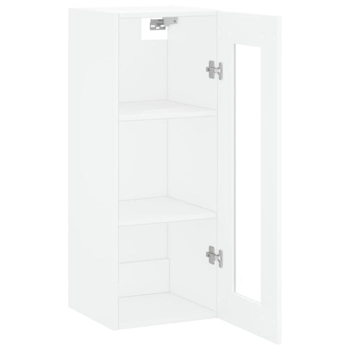 Dulap montat pe perete, alb, 34,5x34x90 cm WALTI