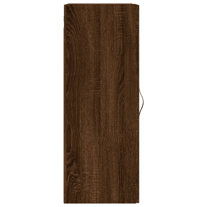 Dulap montat pe perete, stejar maro, 34,5x34x90 cm WALTI