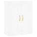 Dulap montat pe perete, alb, 69,5x34x90 cm, lemn prelucrat - WALTI WALTI