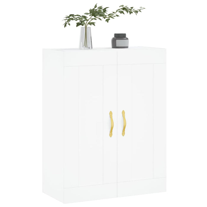 Dulap montat pe perete, alb, 69,5x34x90 cm, lemn prelucrat - WALTI WALTI