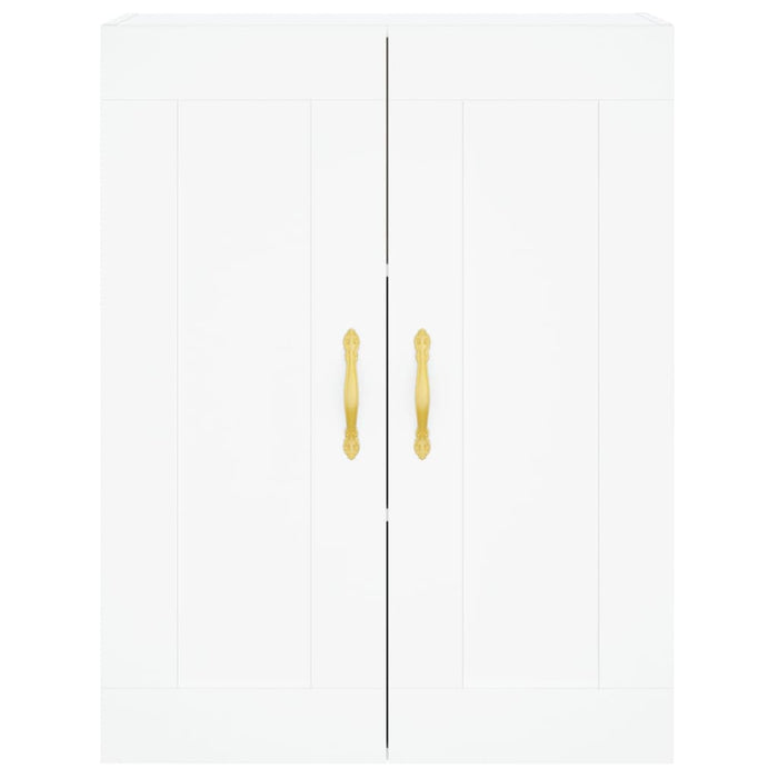 Dulap montat pe perete, alb, 69,5x34x90 cm, lemn prelucrat - WALTI WALTI