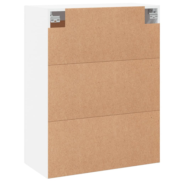 Dulap montat pe perete, alb, 69,5x34x90 cm, lemn prelucrat - WALTI WALTI