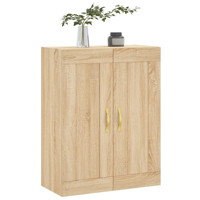Dulap TV pe perete stejar sonoma, 69,5x34x90 cm, lemn prelucrat - WALTI WALTI