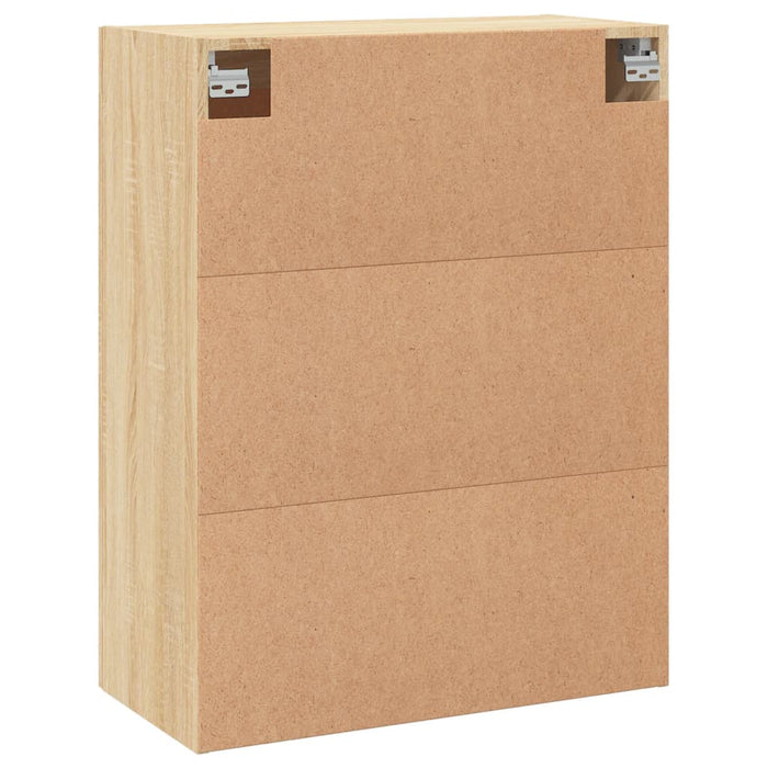 Dulap TV pe perete stejar sonoma, 69,5x34x90 cm, lemn prelucrat - WALTI WALTI
