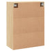 Dulap TV pe perete stejar sonoma, 69,5x34x90 cm, lemn prelucrat - WALTI WALTI