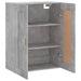 Dulap pe perete, gri beton, 69,5x34x90 cm, lemn prelucrat - WALTI WALTI