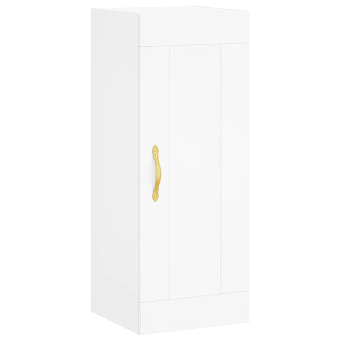 Dulap de perete, alb, 34,5x34x90 cm, lemn prelucrat WALTI