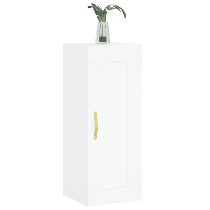Dulap de perete, alb, 34,5x34x90 cm, lemn prelucrat WALTI