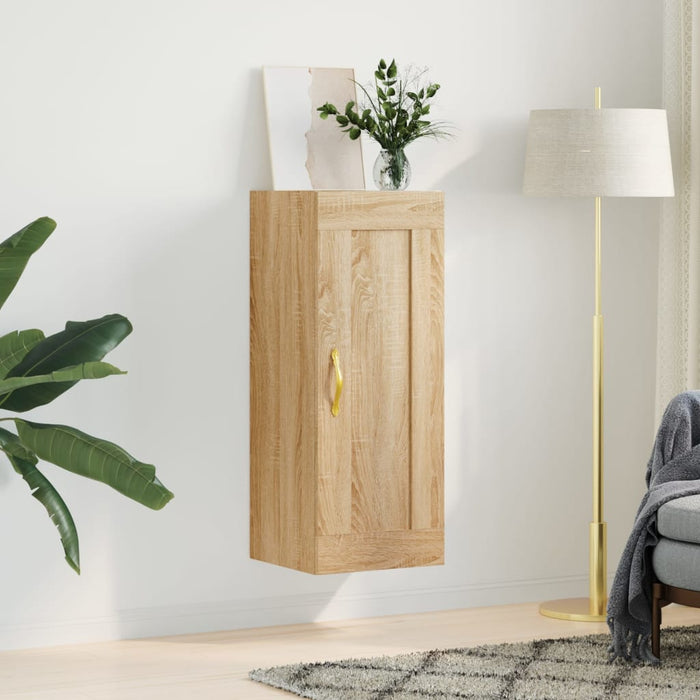 Dulap de perete, stejar sonoma, 34,5x34x90 cm, lemn prelucrat - WALTI WALTI