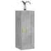 Dulap de perete, gri beton, 34,5x34x90 cm, lemn prelucrat - WALTI WALTI