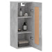 Dulap de perete, gri beton, 34,5x34x90 cm, lemn prelucrat - WALTI WALTI