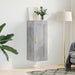 Dulap de perete, gri beton, 34,5x34x90 cm, lemn prelucrat - WALTI WALTI