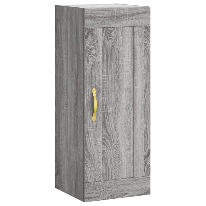 Dulap de perete, gri sonoma, 34,5x34x90 cm, lemn prelucrat WALTI
