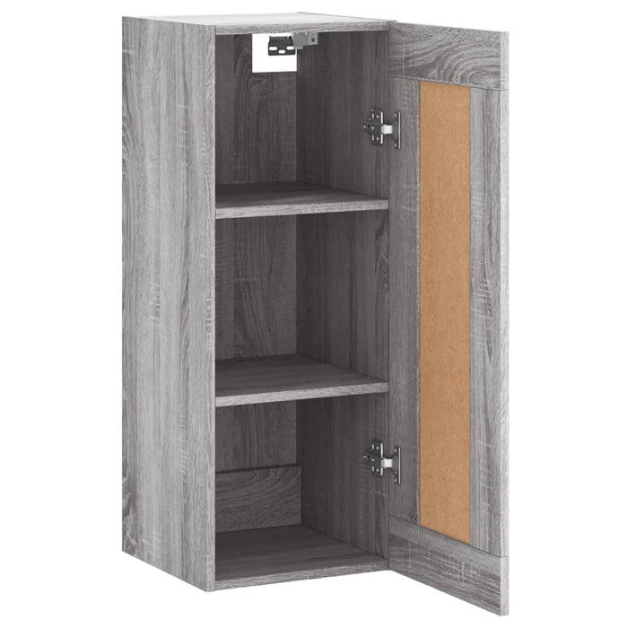 Dulap de perete, gri sonoma, 34,5x34x90 cm, lemn prelucrat WALTI