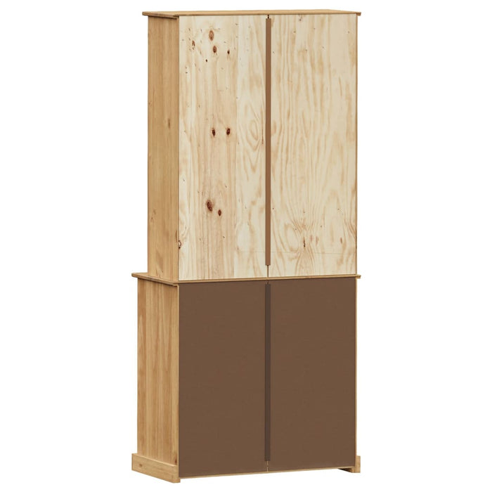 Dulap înalt VIGO, 80x40x176 cm, lemn masiv de pin - WALTI WALTI