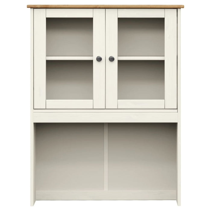 Dulap înalt VIGO, alb, 80x40x176 cm, lemn masiv de pin - WALTI WALTI
