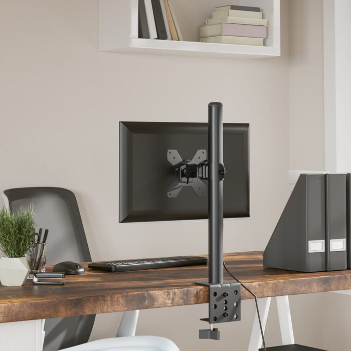 Suport de perete pentru monitor VESA 75/100 mm, negru, oțel - WALTI WALTI