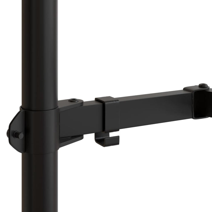 Suport de perete pentru monitor VESA 75/100 mm, negru, oțel - WALTI WALTI