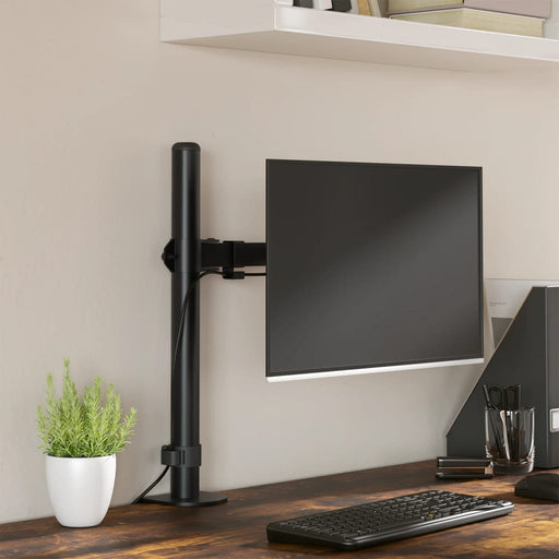 Suport de perete pentru monitor VESA 75/100 mm, negru, oțel - WALTI WALTI