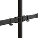 Suport de perete pentru monitor dublu VESA 75/100 mm negru oțel - WALTI WALTI
