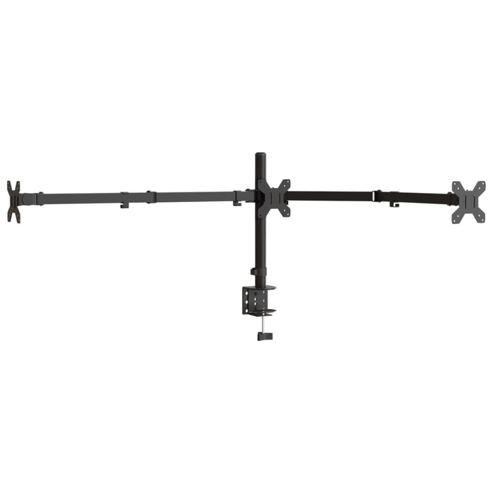 Suport de perete pentru monitor triplu VESA 75/100mm negru oțel - WALTI WALTI