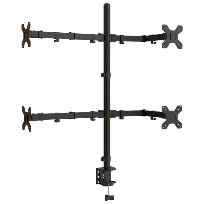 Suport de perete pentru monitor VESA 75/100 mm, negru, oțel - WALTI WALTI